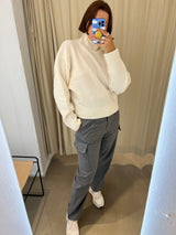 Ina Turtleneck Pullover offwhite