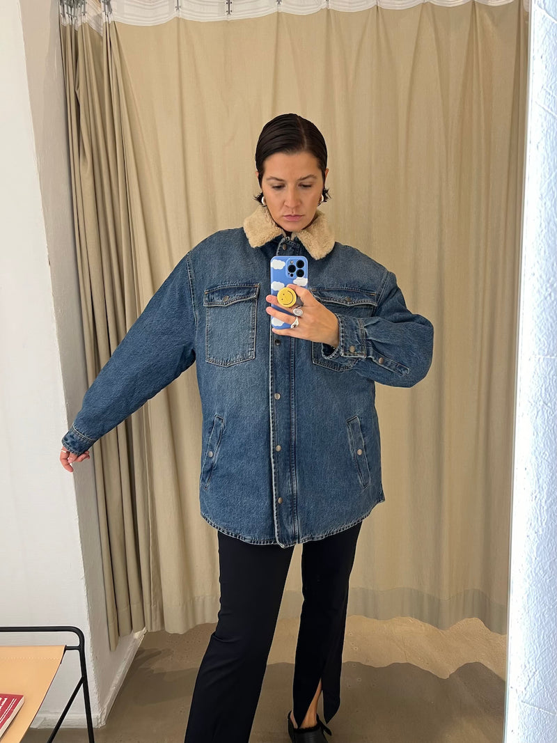 Mommy Jacket blue denim