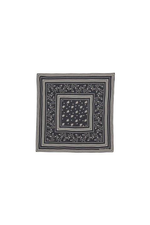 Skall classic Scarf black/oatmeal