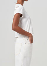 Adine Shrunken Tee white ash