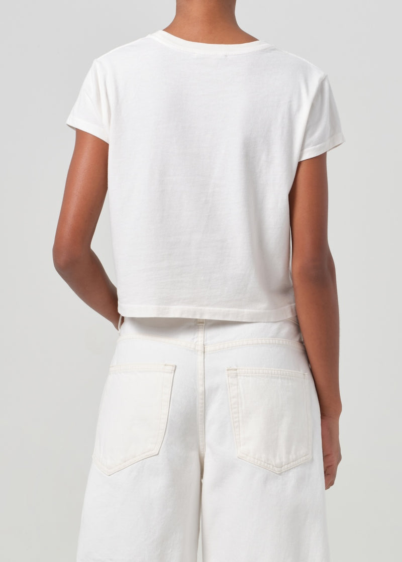 Adine Shrunken Tee white ash