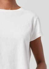 Adine Shrunken Tee white ash