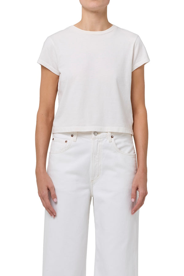 Adine Shrunken Tee white ash