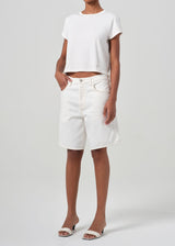 Adine Shrunken Tee white ash