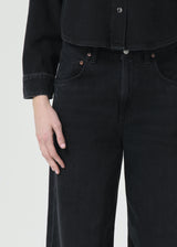 Low Curve Jeans black tar