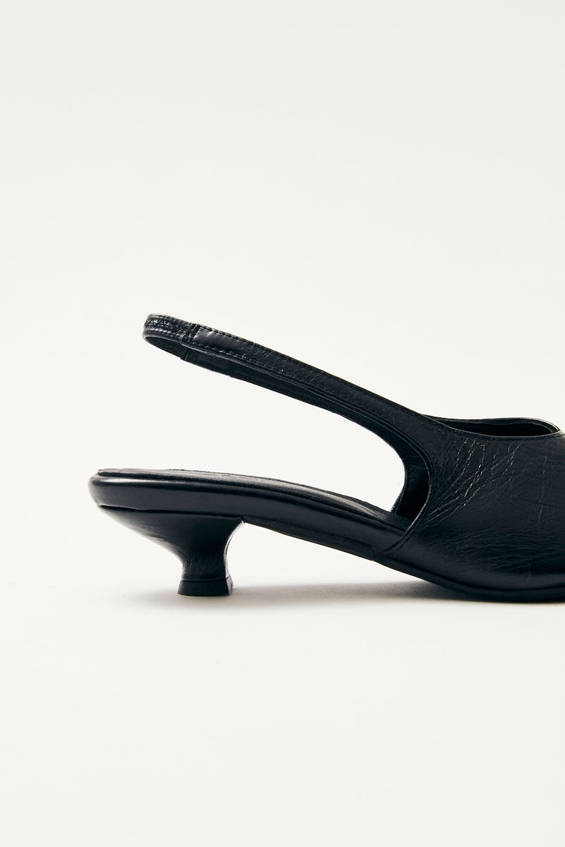 Eros Leather Mules black