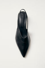 Eros Leather Mules black