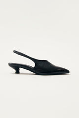 Eros Leather Mules black