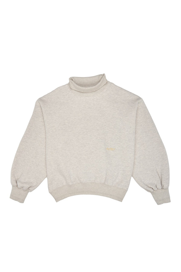 Jersey Turtleneck off-white