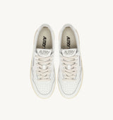 Autry Medalist Platform Sneaker all white