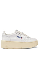 Autry Medalist Platform Sneaker all white