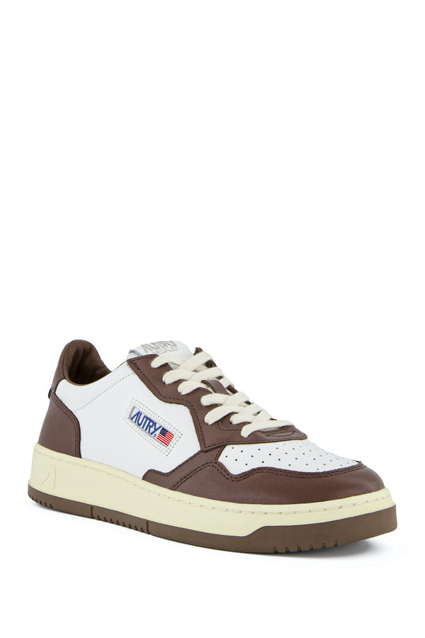 Autry Medalist Sneaker bicolor white chestnut