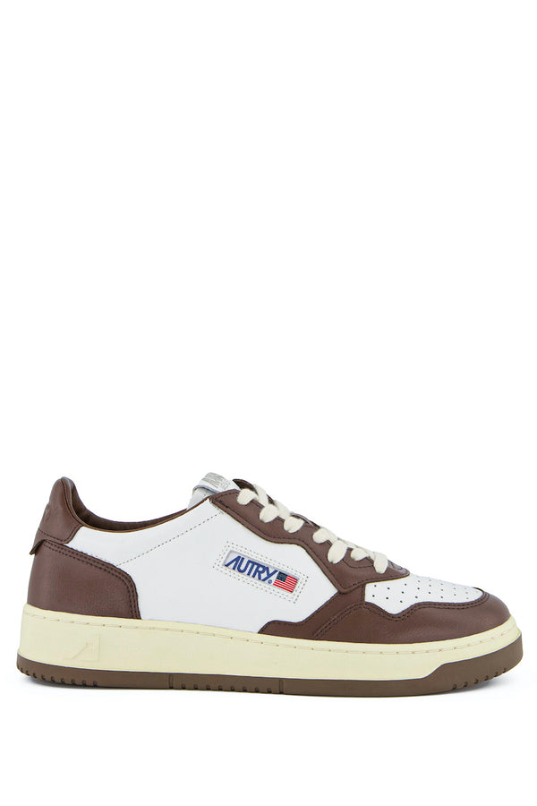 Autry Medalist Sneaker bicolor white chestnut