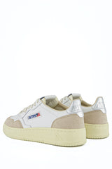 Autry Medalist Sneaker suede white silver