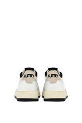 Autry Medalist Sneaker white black