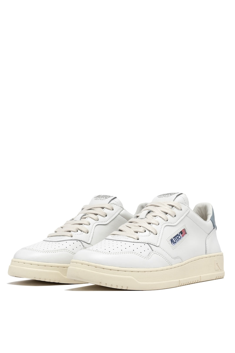 Autry Medalist Sneaker white silver blue