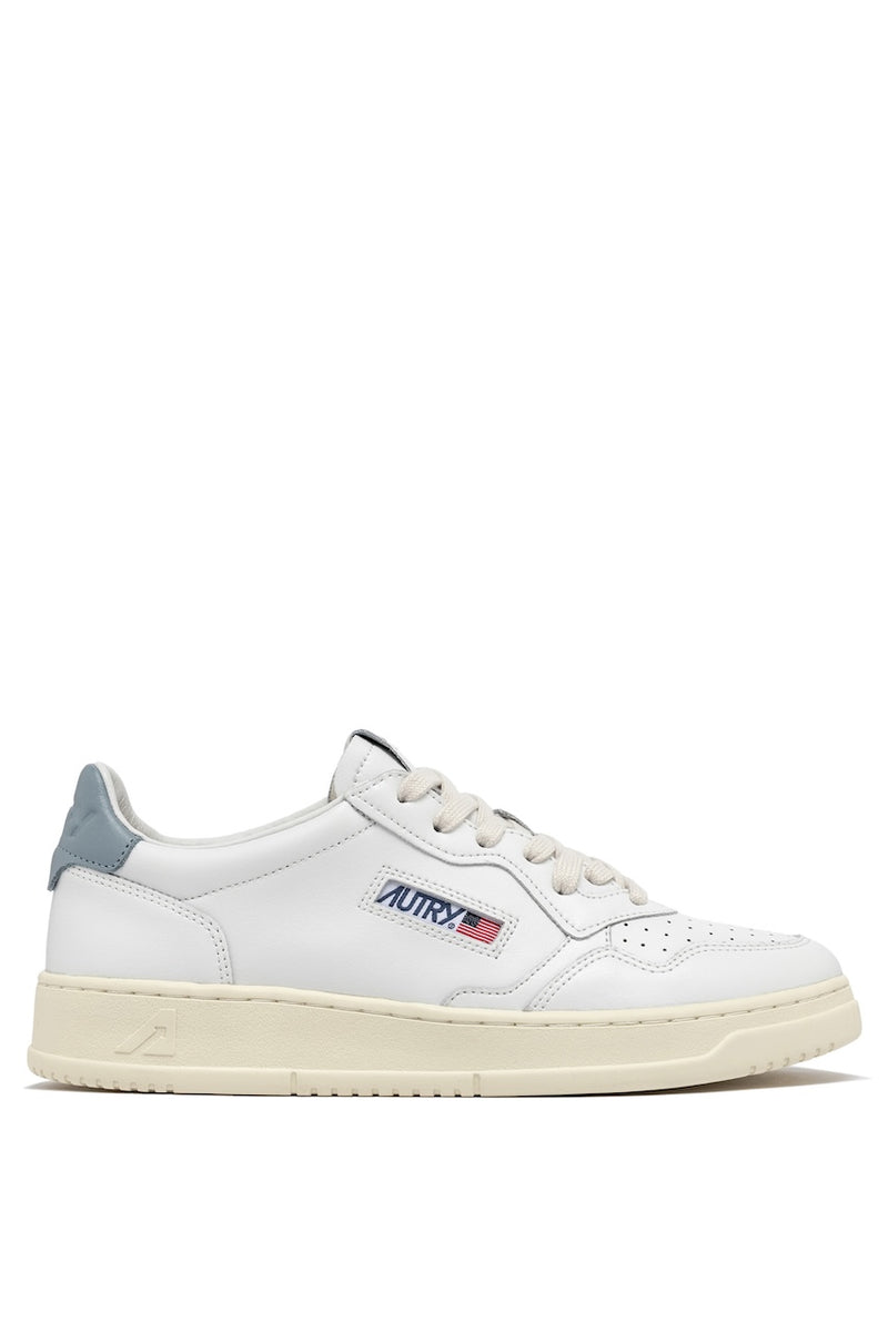 Autry Medalist Sneaker white silver blue