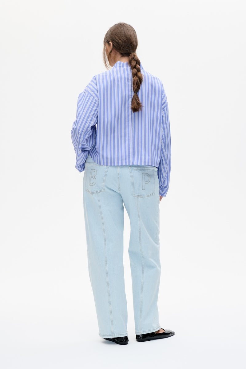 Bryce Shirt wedge blue stripe