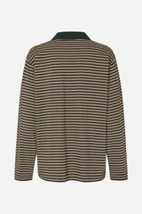 Jeanni Polo brown polo stripe