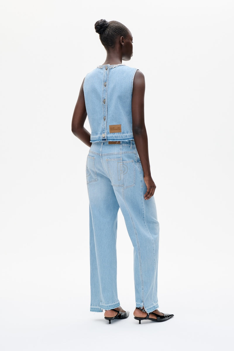 Medine Vest light denim