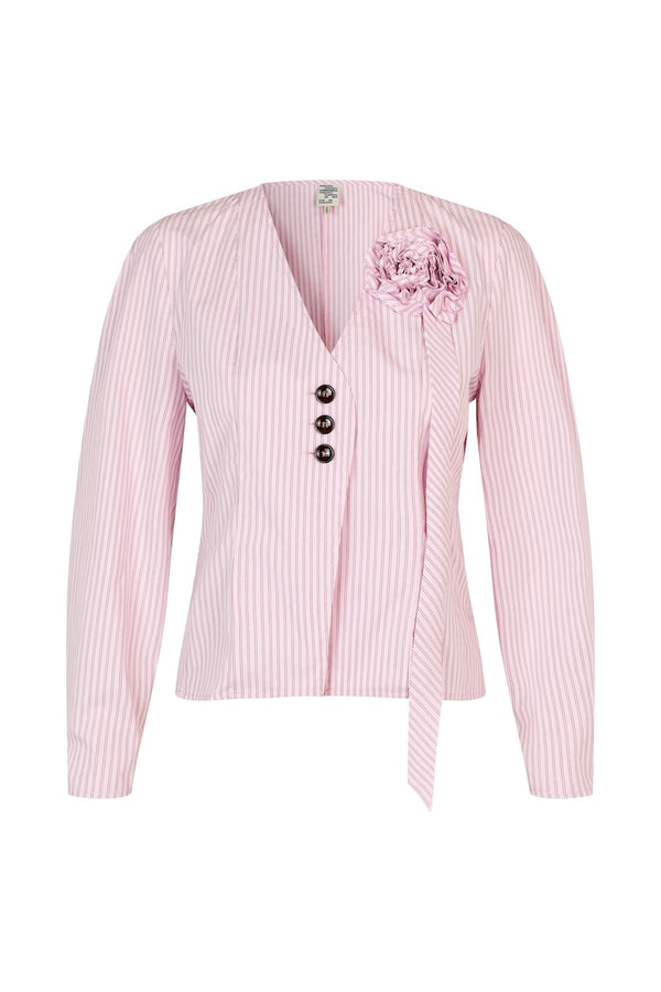 Millea Blazer lilac snow stripe