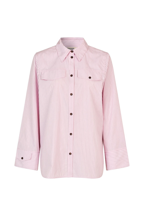 Miria Shirt lilac snow stripe