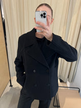 Agnes Pea Coat black