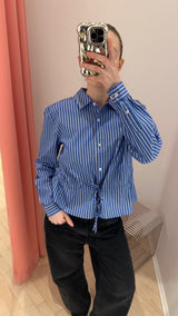 Arthur Waist Shirt blue/white stripe