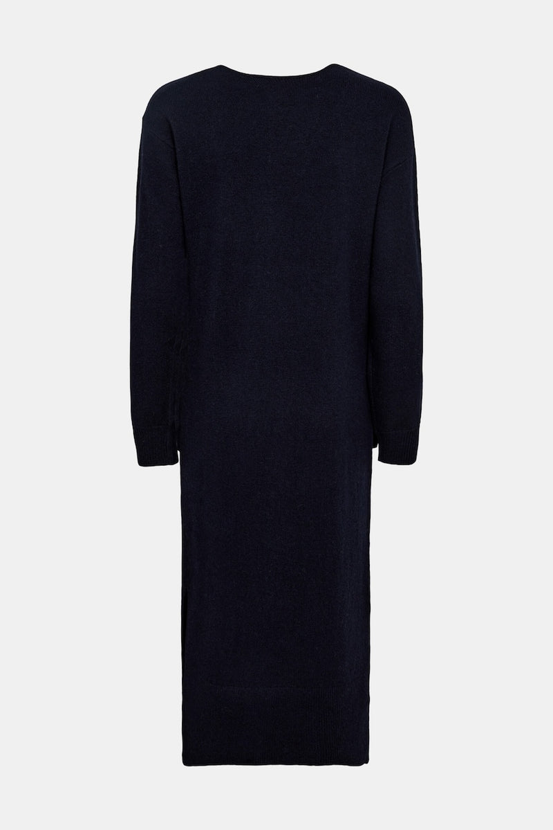 Carmen Wrap Dress midnight blue