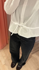 Claire Waist Shirt white