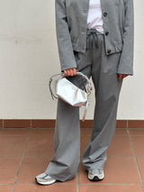 Scott Drawstring Pants light grey melange