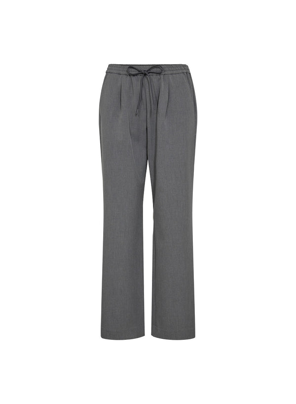 Scott Drawstring Pants light grey melange