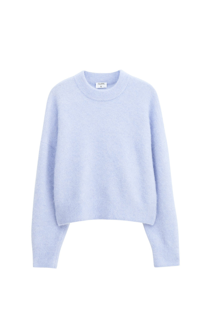 Fluffy Sweater ice blue