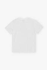 Basic Jersey Kittens Relaxed T-shirt bright white