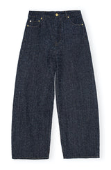 Fluffy Denim Wide Jeans rinse