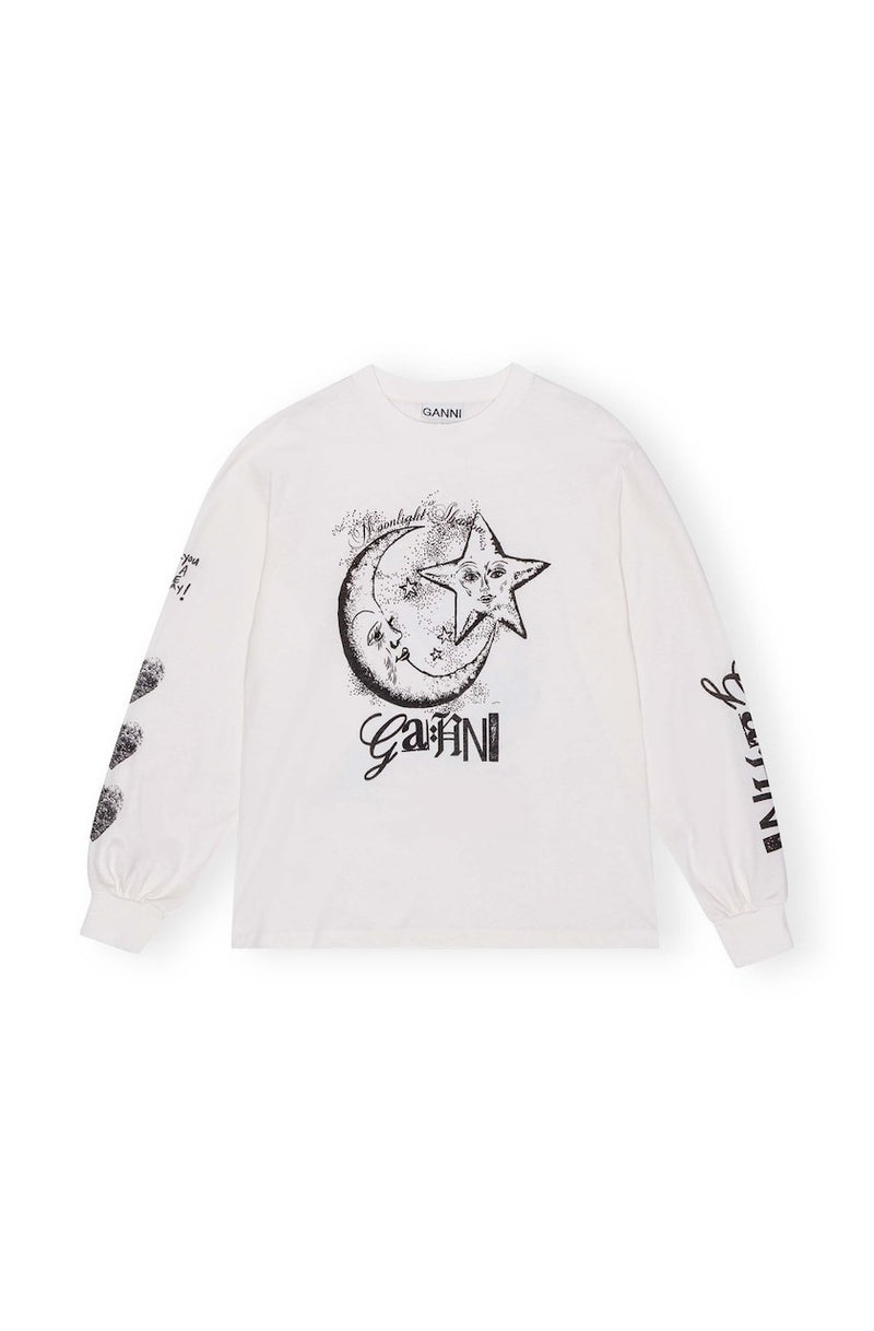 Future Heavy Jersey Moonlight Long Sleeve white