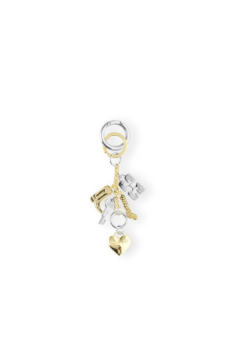 Key Ring silver and gold