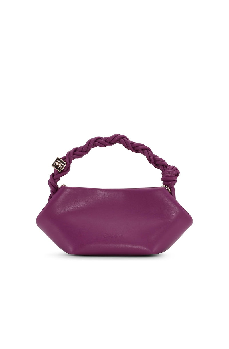 Ganni Mini Bou Bag boysenberry