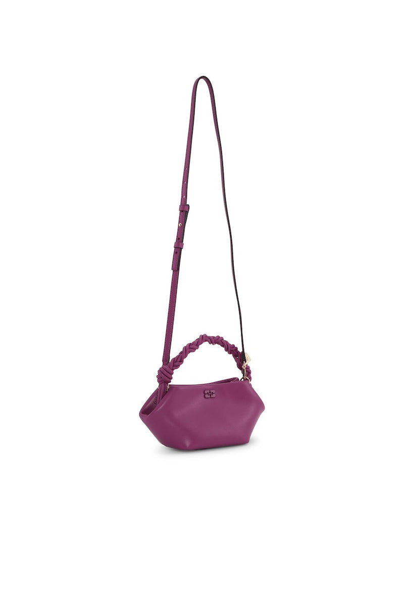 Ganni Mini Bou Bag boysenberry