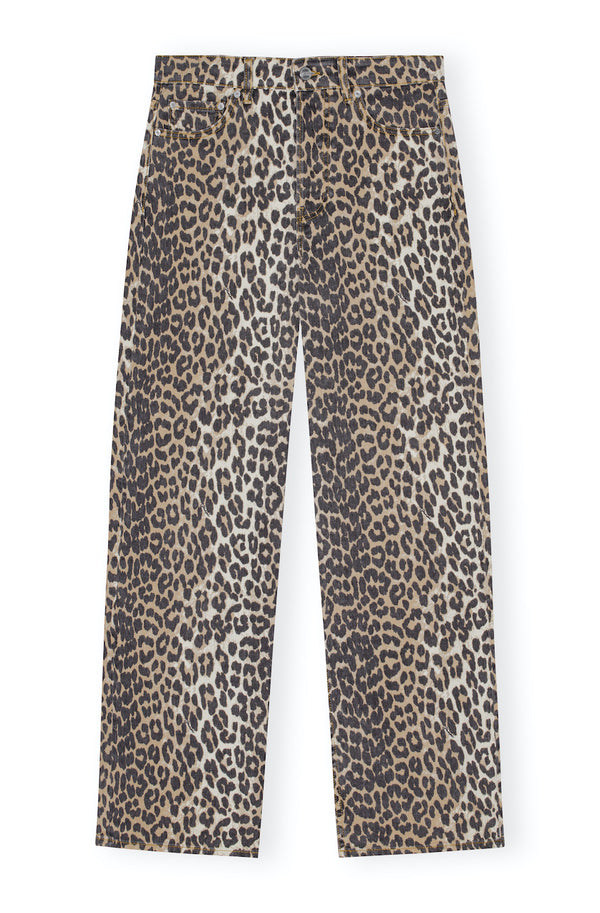 Print Denim Izey leopard