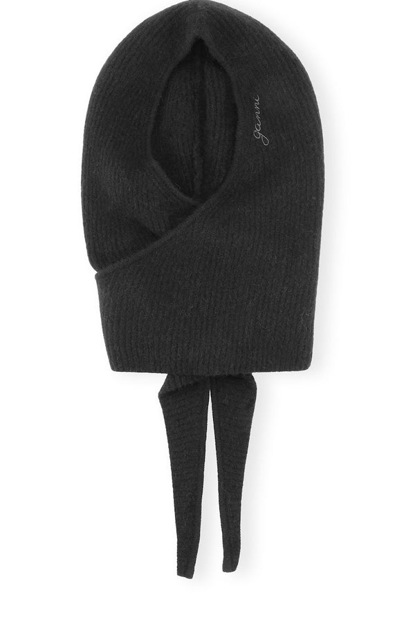 Soft Wool Balaclava black