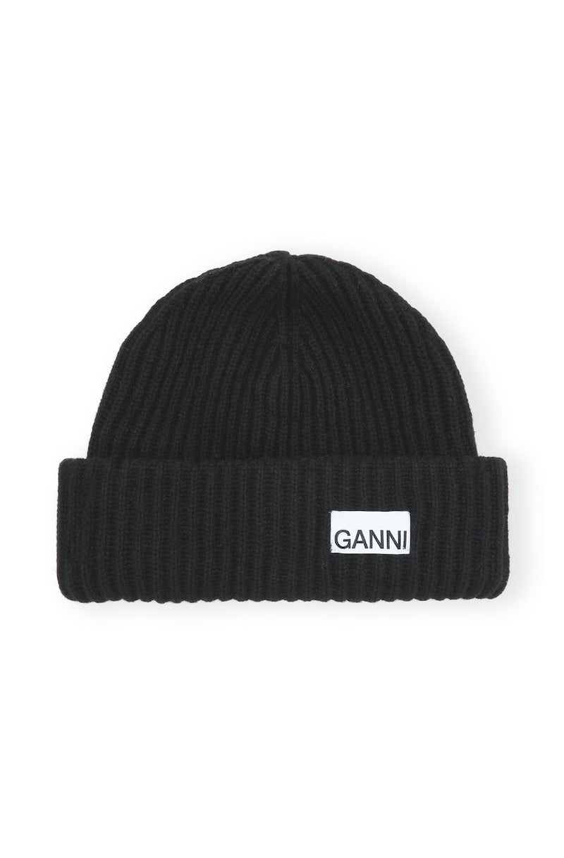 Structured Rib Beanie black