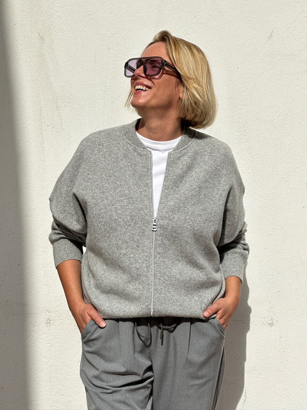 Jackie Cardigan grey