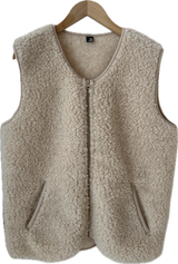 Vibes Vest V-Neck desert brown