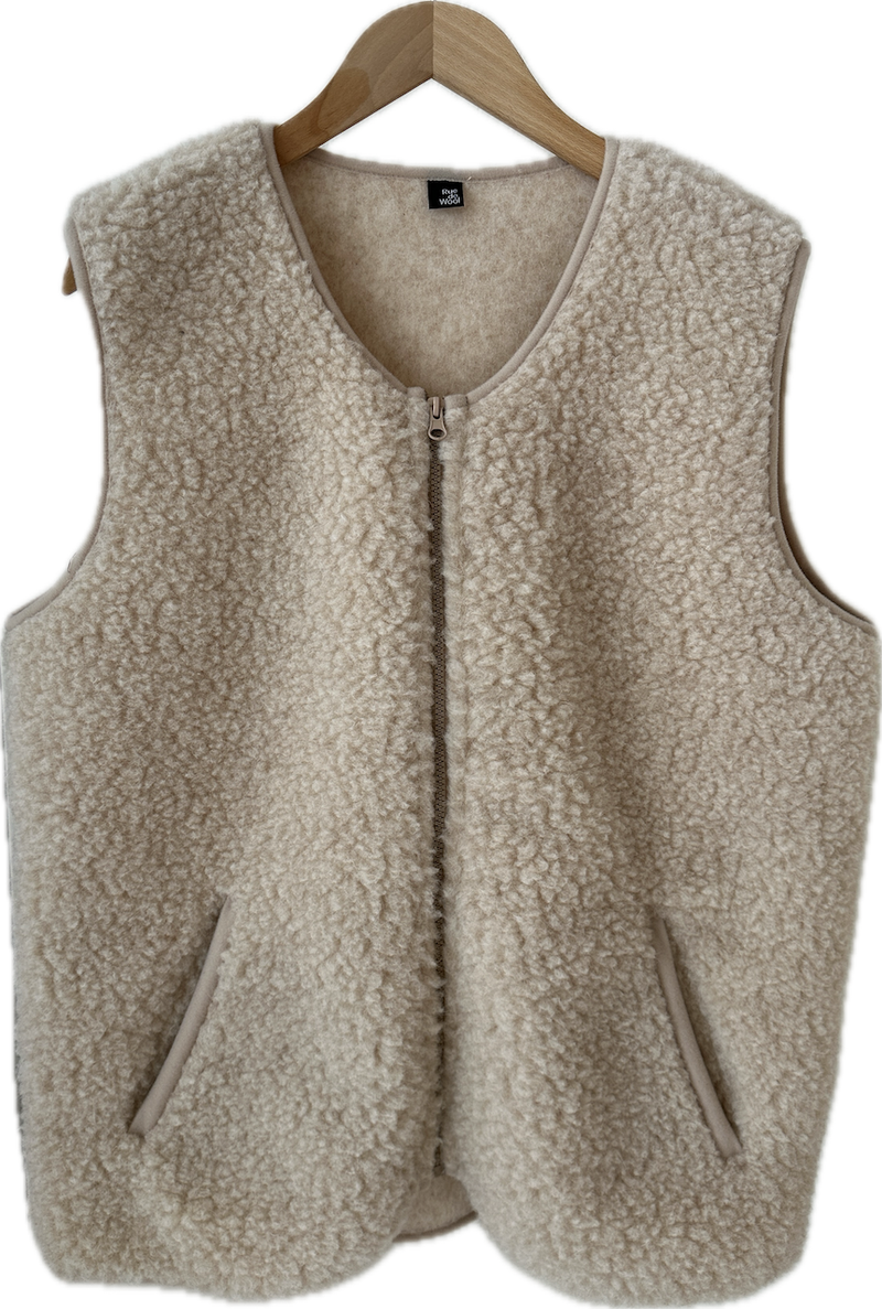 Vibes Vest V-Neck desert brown