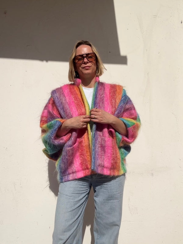 Dollar Jacket rainbow