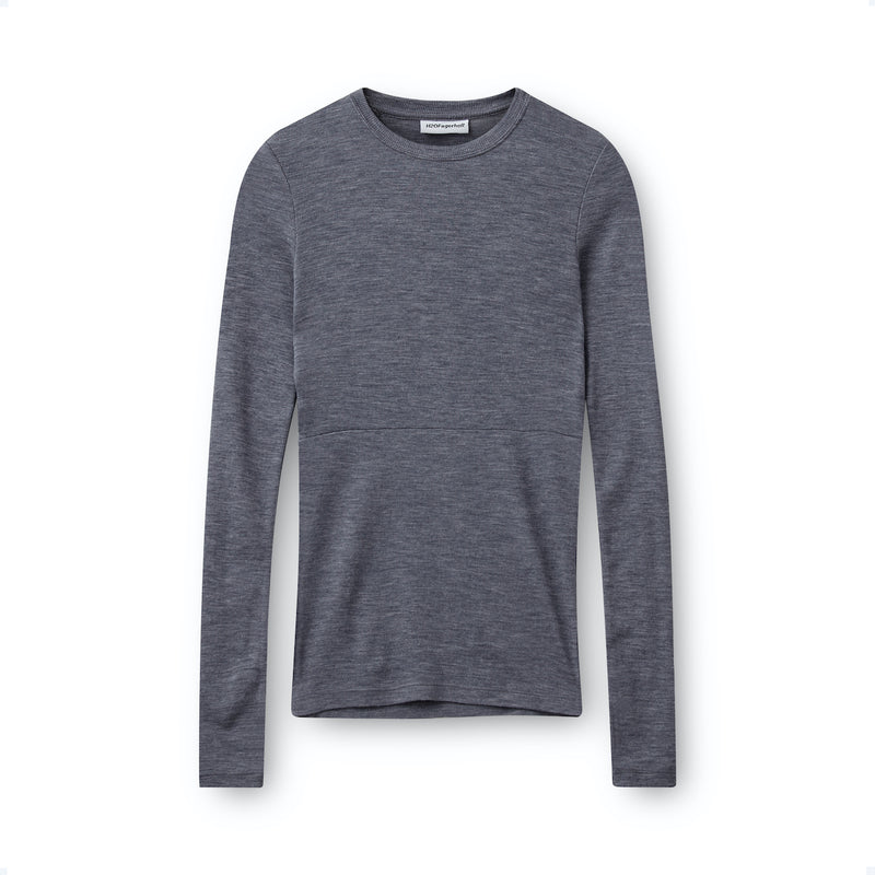 Good Long Sleeve grey melange