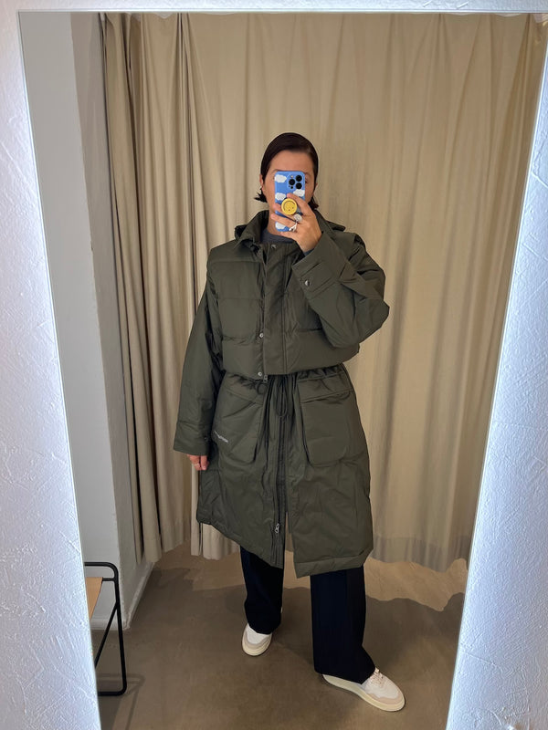 Warm Rain Jacket forest green