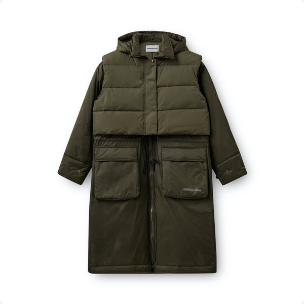 Warm Rain Jacket forest green