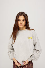 Roll The Dice Sweatshirt grey melange